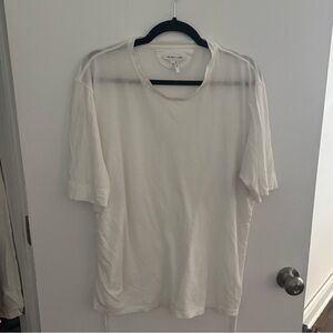 Helmut Lang Classic White Men's T-Shirt